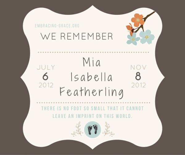 Mia Isabella Featherling